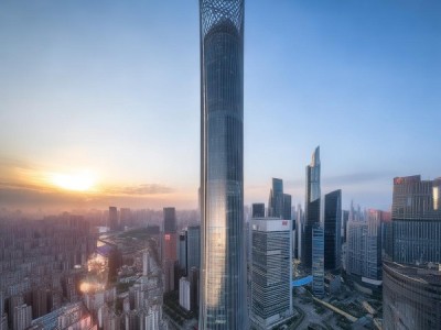 广州珠江塔，东方新高度，非凡新未来