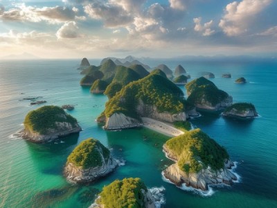 朱家尖南沙，海洋之 islands，一个独特的自然景观