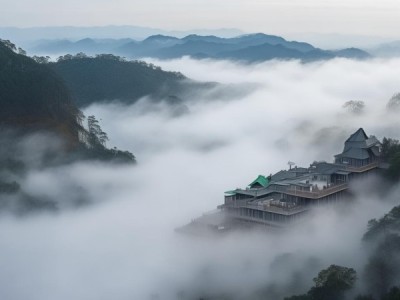 探索云雾山的云雾之境，白云酒店之旅