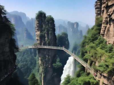 张家界，自然与科技的完美融合