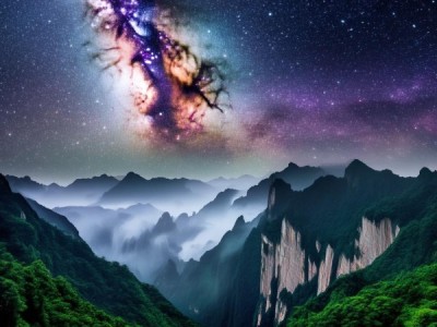 碧峰峡， spatial 天文奇观