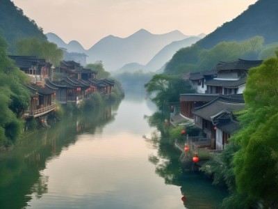 江南山水下的晋江，宁静与自然的完美融合