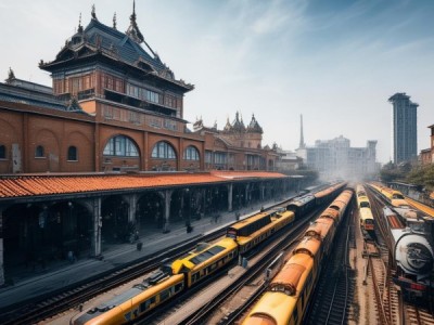 江都火车站，历史与现代的交融之旅