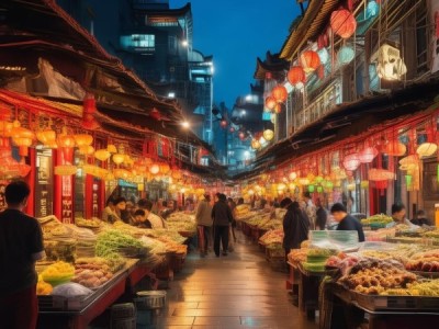 咸阳正规夜市，品质生活的好去处