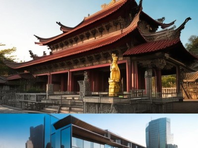 海南观音寺，千年观音与现代建筑的结合