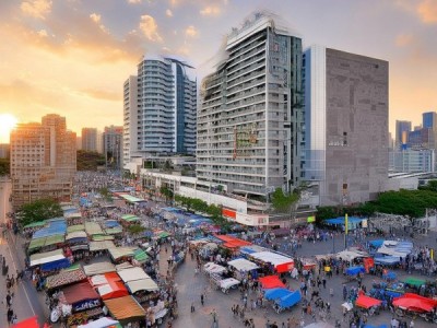 润圳华强宾馆位于深圳市龙岗区，具置在龙岗南 market 扎点附近。