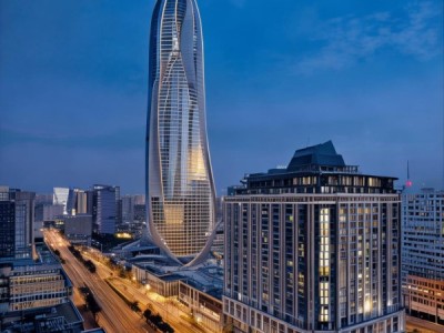 万豪酒店与TU-BErg的地标性建筑