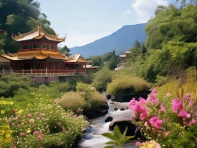 洛社锦江之星位于台中地区，这是一个令人着迷的佛教圣地。