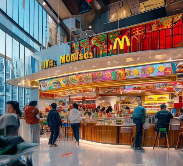 舟州新城麦当劳美食发展