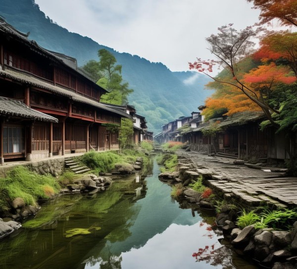 新市口，山水风情自然与人文完美融合