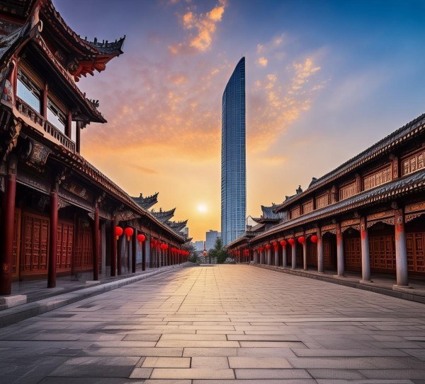 如皋安定广场，千年古都，现代城市的新地标