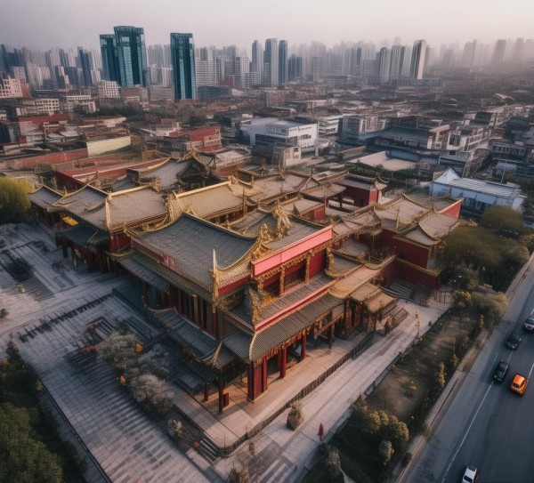 郑州北环庙院,历史与现代的完美融合 郑州北环庙院,历史与现代的完美融合