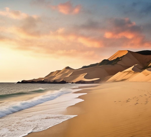 垦丁白沙滩,沙漠之王的自然奇迹 垦丁白沙滩,沙漠之王的自然奇迹