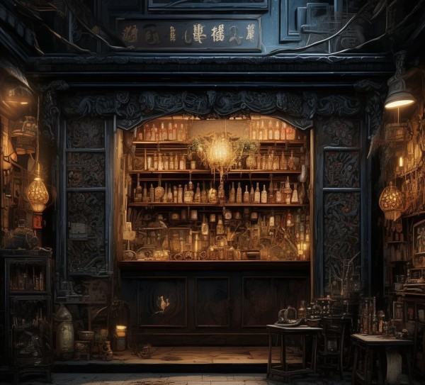 宝盛酒吧，隐藏宝藏的视觉盛宴