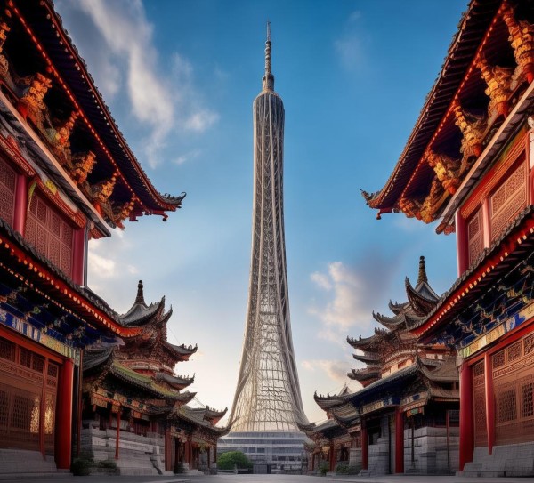 北京的广州大厦，历史与文化的对话