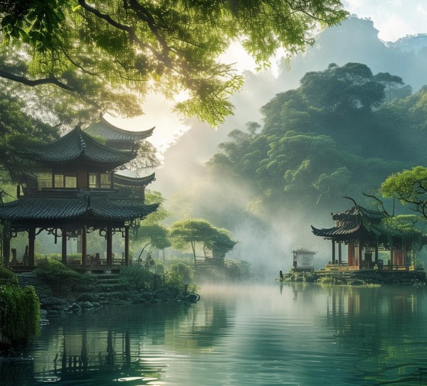 升仙湖，自然与文化的对话