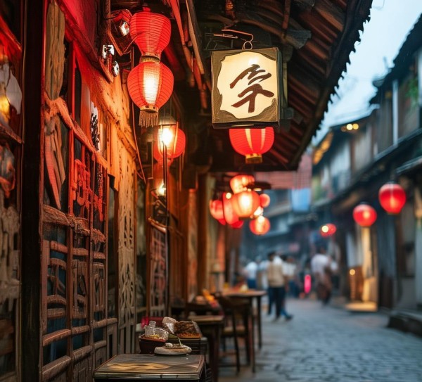 贵州某条街的酒吧位置