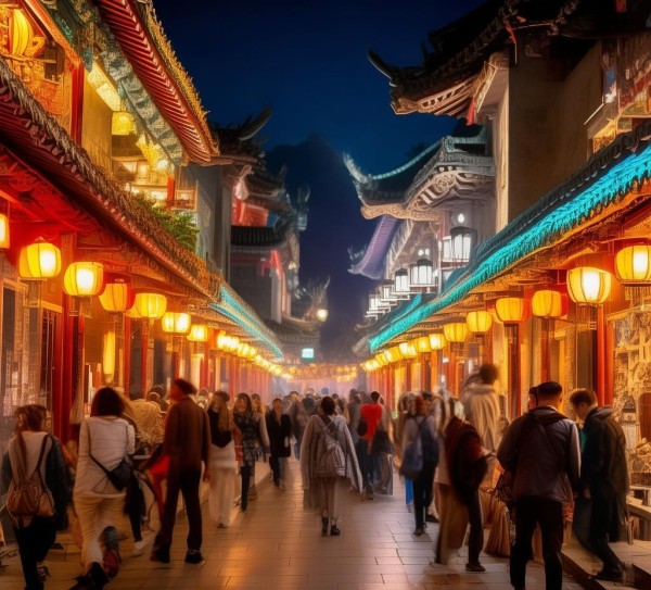 大唐不夜城必看，预订攻略，让你成为夜游小达人！