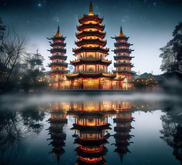 镜中楼,中华文明的璀璨绽放 镜中楼,中华文明的璀璨绽放