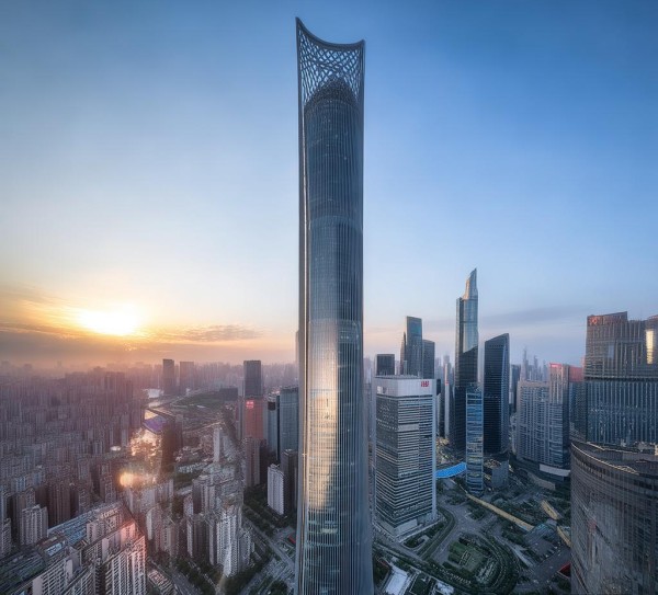 广州珠江塔，东方新高度，非凡新未来