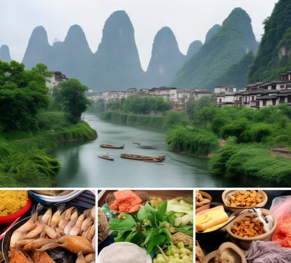 阳朔自然风光与特色美食探秘