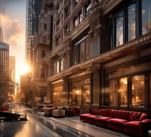 曼哈顿的酒店，您是否想入住？