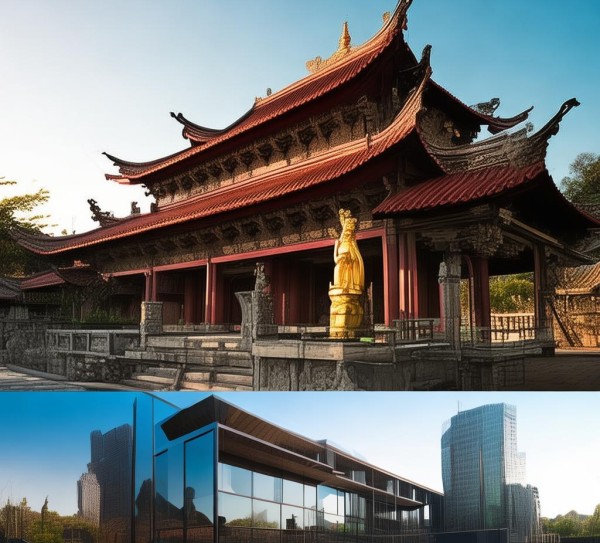 海南观音寺，千年观音与现代建筑的结合