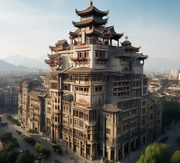 高平大酒店位于哪个位置？这家老字号的标志性建筑在哪里？