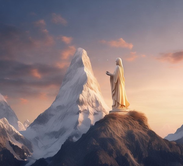 圣母山守护着希望与力量