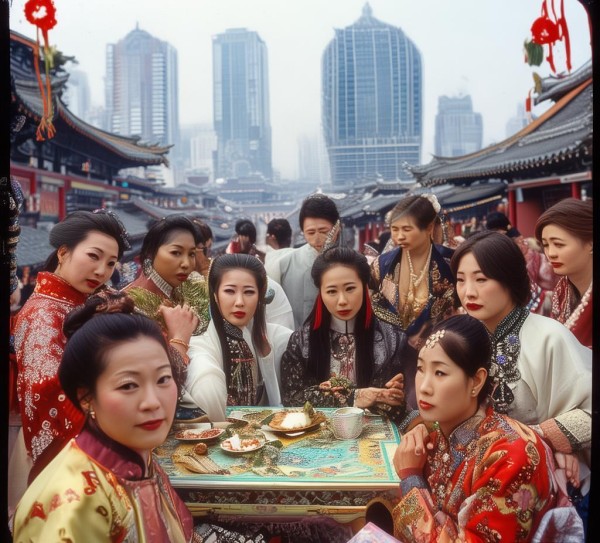 开封夫女聚会，现代化文化名片