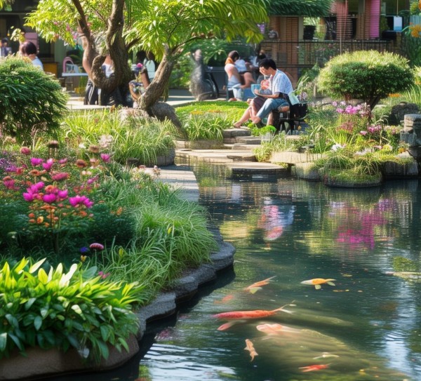 嵊州服务区，放松身心好去处